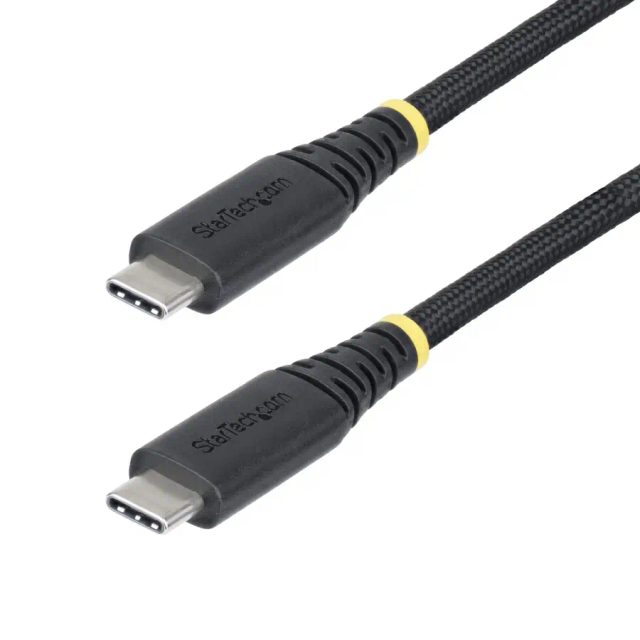 StarTech.com 10ft (3m) USB-C Charging Cable, Durable and Ultra-Flexible, 240W (5A) PD EPR, USB 2.0 Laptop Charger Cable, USB-IF Certified, Rugged USB-C Charging Cord