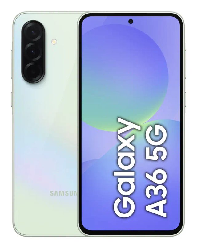 Samsung Galaxy A36 17 cm (6.7") Dual SIM Android 15 5G USB Type-C 6 GB 128 GB 5000 mAh Lime