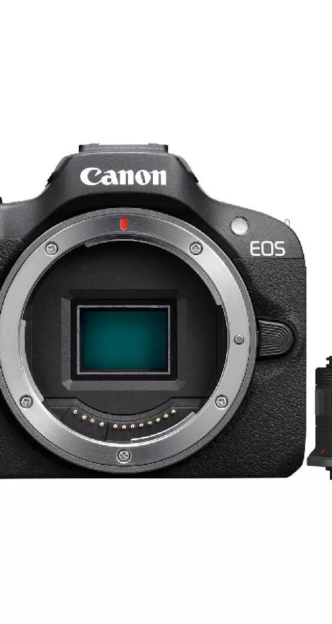 Canon EOS R100 + RF-S 18-45mm F4.5-6.3 IS STM Kit MILC 24.1 MP CMOS 6000 x 4000 pixels Black