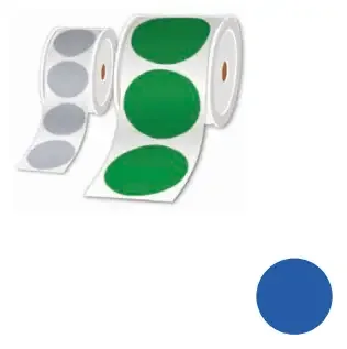 Brother LTZ15025FPEL self-adhesive label Circle Blue
