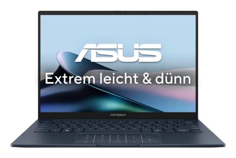 ASUS Zenbook 14 OLED UX3405CA-QL205W Intel Core Ultra 9 285H Laptop 35.6 cm (14") Touchscreen WUXGA 32 GB LPDDR5x-SDRAM 1 TB SSD Wi-Fi 7 (802.11be) Windows 11 Home German Blue