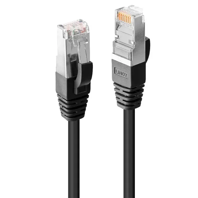 Lindy 45607 networking cable Black 10 m Cat6 S/FTP (S-STP)