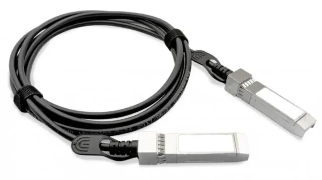 Lenovo 00YL640 InfiniBand/fibre optic cable 5 m SFP+ Black