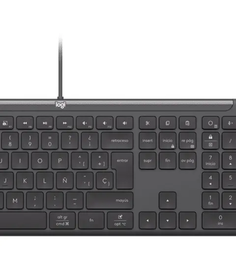 Logitech 920-013349 keyboard Mouse included Home/Office USB QWERTY US International Graphite