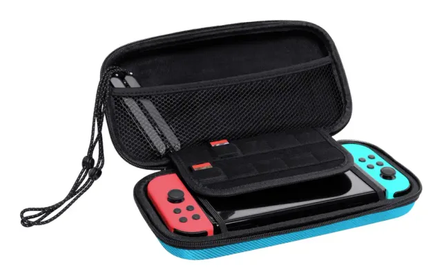Trust GXT 1248S Hardshell case Nintendo Black, Blue, Red