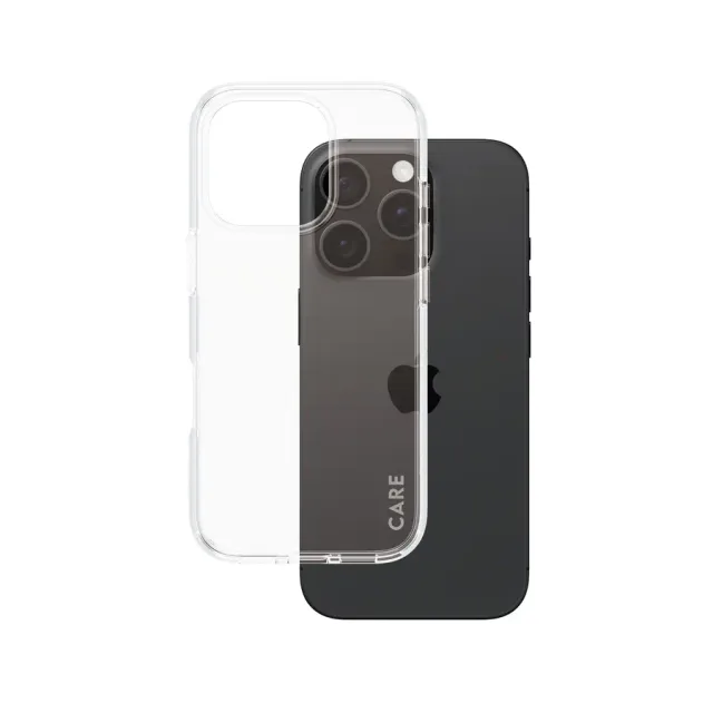PanzerGlass CARE™ by ® Urban Combat Case Transparent iPhone 16 Pro