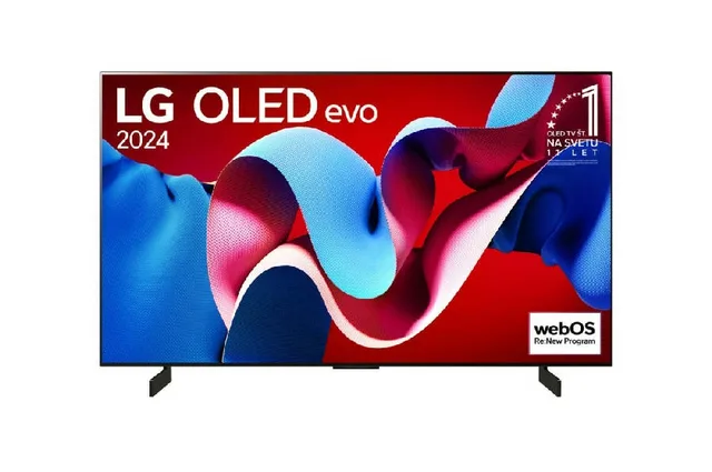LG OLED42C41LA TV 106.7 CM (42") 4K ULTRA HD SMART TV WI-FI BLACK