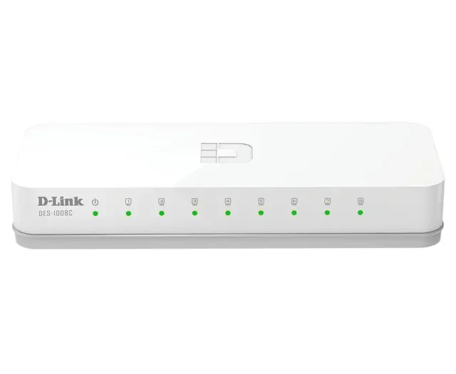 D-Link 0 Unmanaged Fast Ethernet (10/100) Desktop White