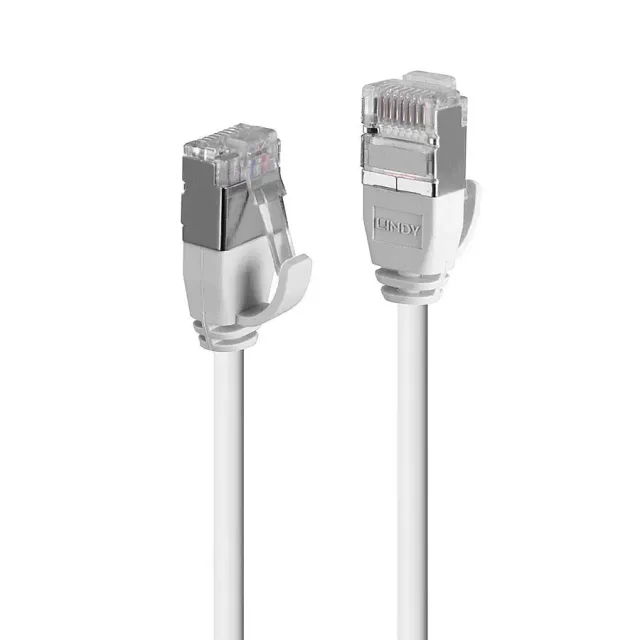 Lindy 1m Cat.6A U/FTP Ultra Slim Network Cable, Grey