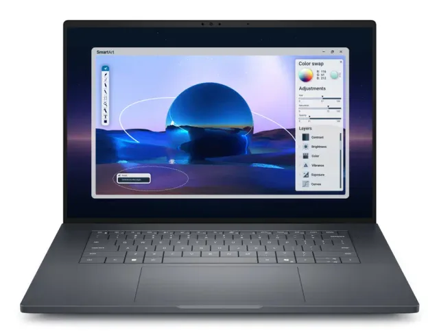 DELL Pro Max 16 Premium MA16250 Intel Core Ultra 7 265H Mobile workstation 40.6 cm (16") Full HD+ 32 GB LPDDR5x-SDRAM 1 TB SSD NVIDIA RTX PRO 2000 Blackwell Wi-Fi 7 (802.11be) Windows 11 Pro German Black