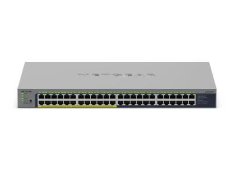 NETGEAR GS748PP Unmanaged Gigabit Ethernet (10/100/1000) Power over Ethernet (PoE) Grey