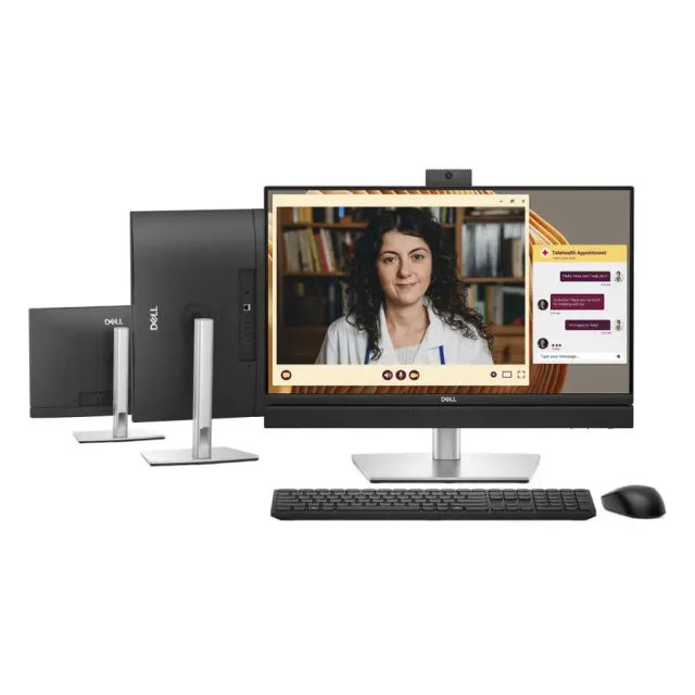 DELL Pro QC24251 Intel® Core™ i5 i5-14500T 61 cm (24") 1920 x 1080 pixels All-in-One PC 16 GB DDR5-SDRAM 512 GB SSD Windows 11 Pro Wi-Fi 6E (802.11ax) Black