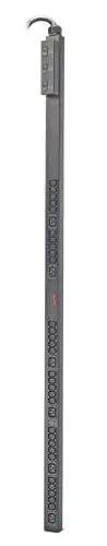 APC NetShelter Basic Rack PDU, Zero U, 12.5kW, 208V, 30 C13 and 6 C19 outlet, 10ft input cord