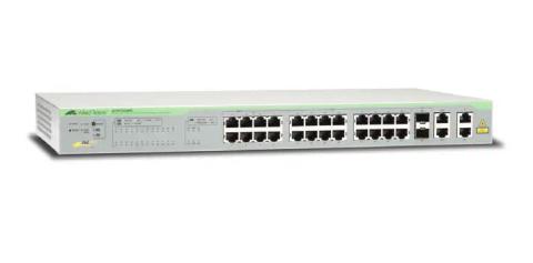 Allied Telesis AT-FS750/28PS-50 Managed Fast Ethernet (10/100) Power over Ethernet (PoE) 1U Grey