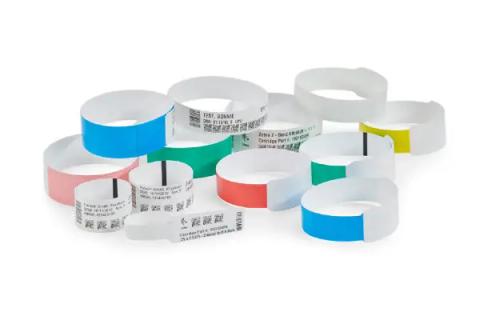 Zebra Z-Band UltraSoft Wristband White