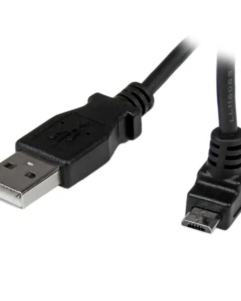 StarTech.com 2m Micro USB Cable - A to Up Angle Micro B