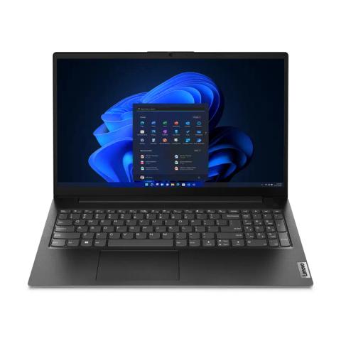 Lenovo V15 G4 AMN AMD Ryzen™ 5 7520U Laptop 39.6 cm (15.6") Full HD 8 GB LPDDR5-SDRAM 256 GB SSD Wi-Fi 5 (802.11ac) Windows 11 Pro German Black