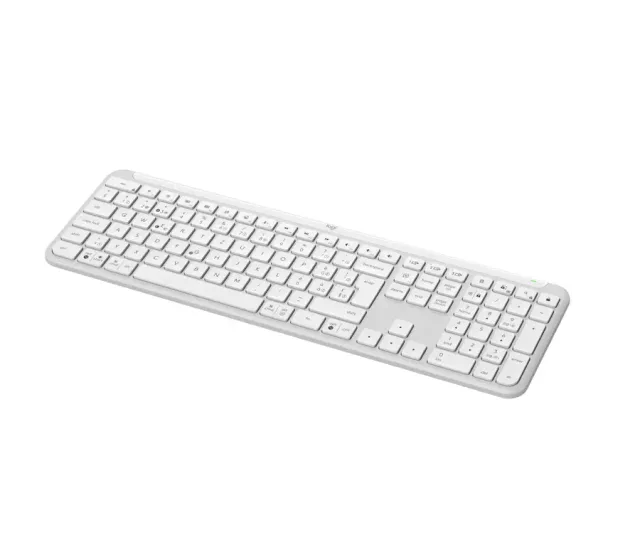 Logitech 920-012450 keyboard Office RF Wireless + Bluetooth QWERTZ Swiss White