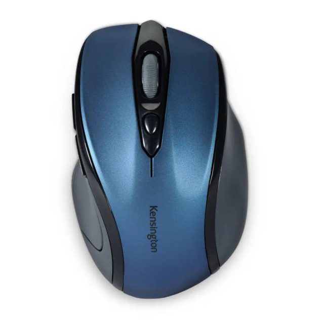 Kensington Pro Fit Mid-Size Wireless Mouse - Sapphire Blue