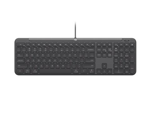Logitech Signature Slim Wired K620 For Business keyboard Universal USB QWERTY Italian Graphite