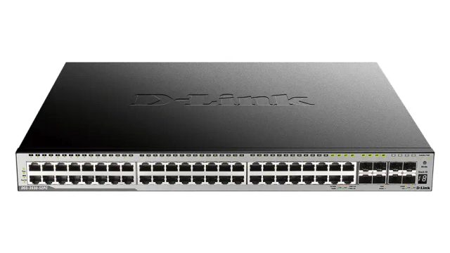 D-Link DGS-3630-52TC/SI/E network switch Managed L3 Gigabit Ethernet (10/100/1000) 1U Black