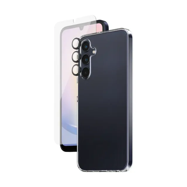 PanzerGlass SAFE. by ® 3-in-1 Protection Bundle Samsung Galaxy A25 5G Clear screen protector 1 pc(s)