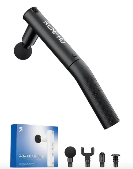 Renpho Extend Massage Gun massager Shoulders Black