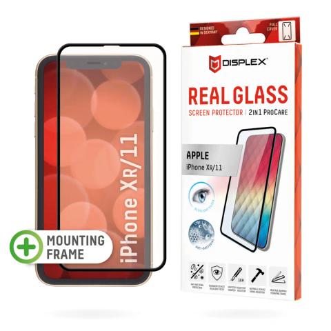 Displex Apple iPhone XR/11 2in1 Screen Protector (antibacterial/ Bluelight)