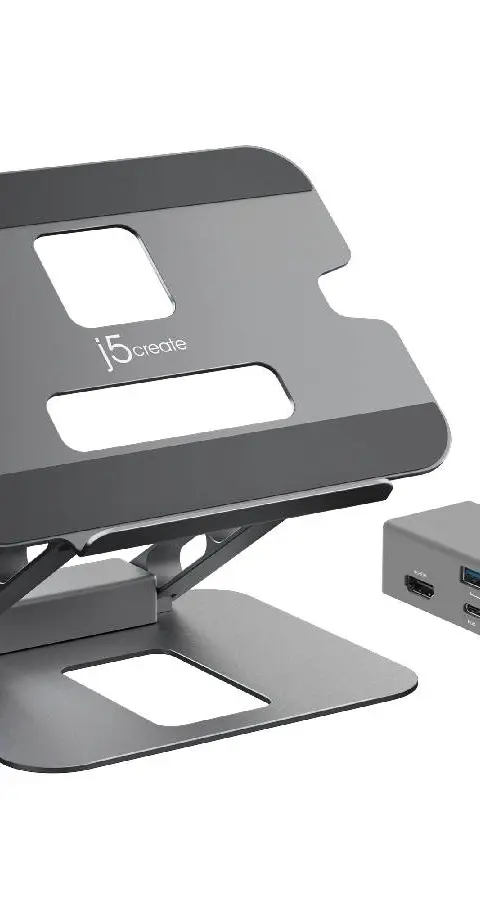 j5create JTS327 Multi-Angle 4K Docking Stand
