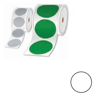 Brother LTZ12025FPEL self-adhesive label Circle White