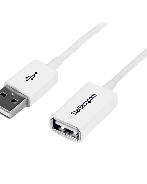 StarTech.com 1m White USB 2.0 Extension Cable A to A - M/F