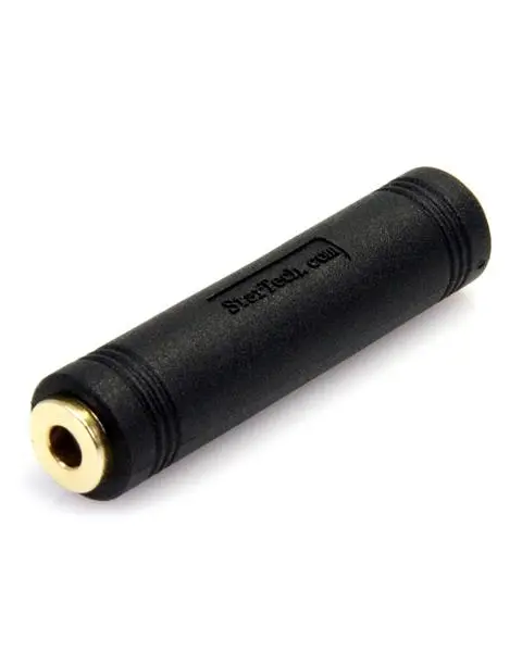 StarTech.com 3.5 mm to 3.5 mm Audio Coupler - Female to Female