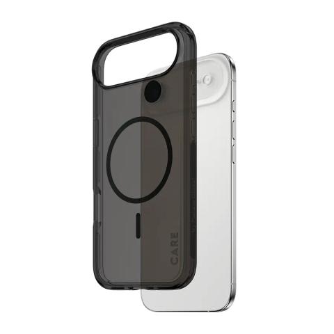 PanzerGlass CARE™ by ® Smokey Case w. Black MagSafe iPhone Air