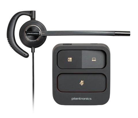 HP Poly EncorePro 530D with Quick Disconnect Discreet Digital Headset TAA