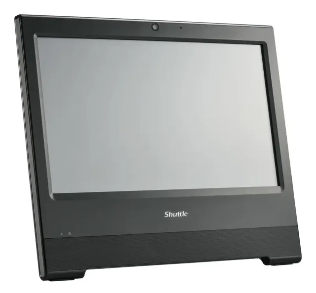 Shuttle All-In-One PC IoT X5090PA, 15.6" resistive touch screen, Celeron 7305, Windows IoT, 8GB RAM, 120GB M.2 SSD, Wifi, IP54, fanless, 24/7