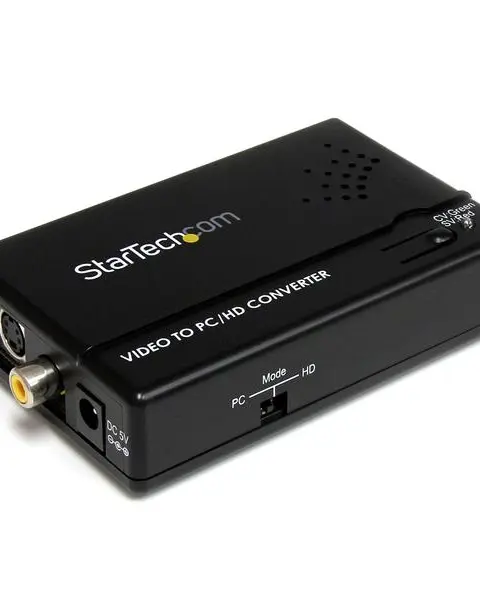 StarTech.com Composite and S-Video to VGA Video Scan Converter