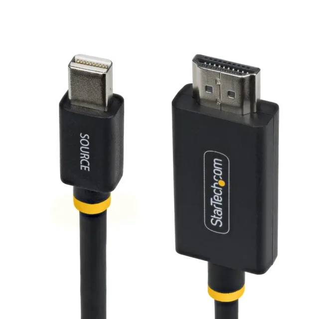 StarTech.com 2M-MDP-HDMI2-4K60 video cable adapter Mini DisplayPort HDMI Type A (Standard) Black