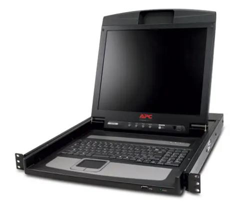 APC AP5717F rack console 43.2 cm (17") Black