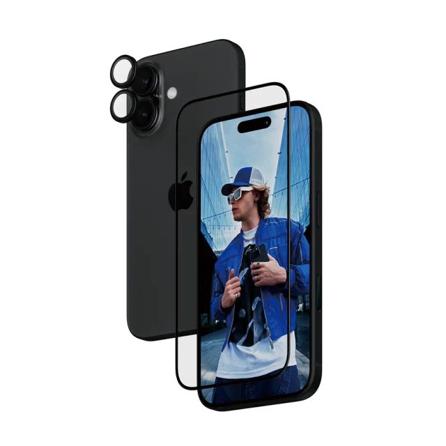 PanzerGlass ® 2-in-1 Bundle iPhone 16 Clear screen protector Apple 1 pc(s)