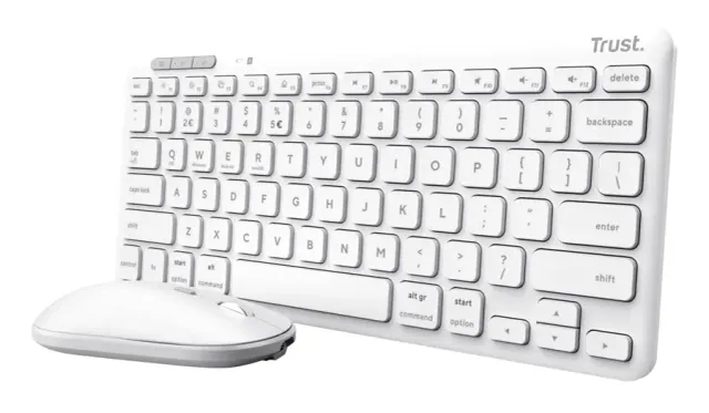 Trust Lyra Multi-Device Wireless Keyboard & Mouse