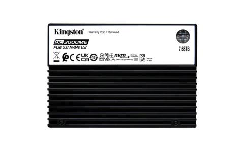 Kingston Technology 7.68TB DC3000ME U.2 PCIe 5.0 NVMe TCG Opal Enterprise SSD