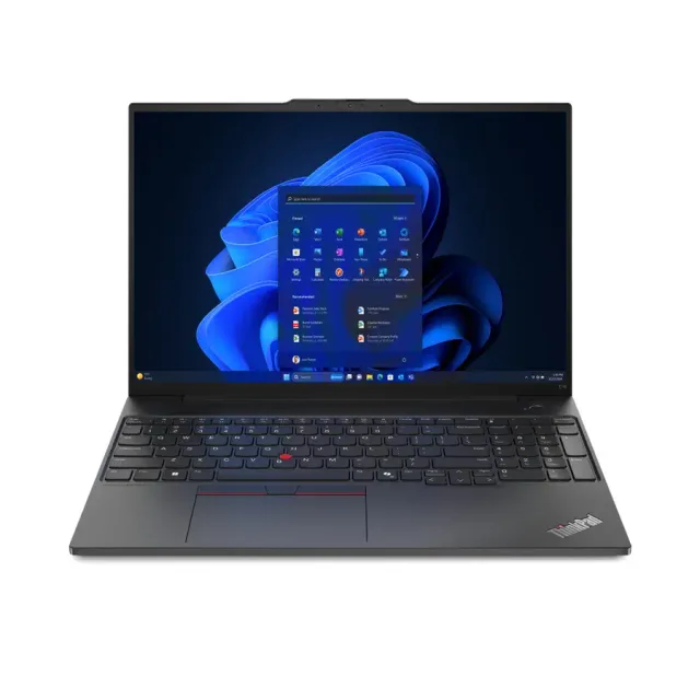 Lenovo ThinkPad E16 Gen 2 (AMD) AMD Ryzen™ 5 7535HS Laptop 40.6 cm (16") WUXGA 8 GB DDR5-SDRAM 256 GB SSD Wi-Fi 6E (802.11ax) Windows 11 Pro German Black