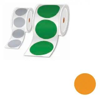 Brother LTZ1K025FPEL self-adhesive label Circle Orange