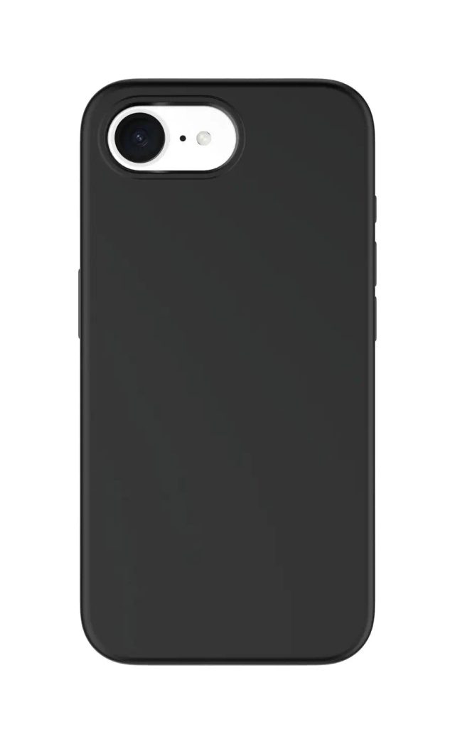 Cellularline Sensation - iPhone 16e/17e Soft-touch silicone case with built-in Microban® antibacterial technology