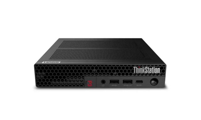 Lenovo ThinkStation P3 Tiny Gen 2 Intel Core Ultra 9 285 64 GB DDR5-SDRAM 1 TB SSD NVIDIA RTX A1000 Windows 11 Pro Workstation Black