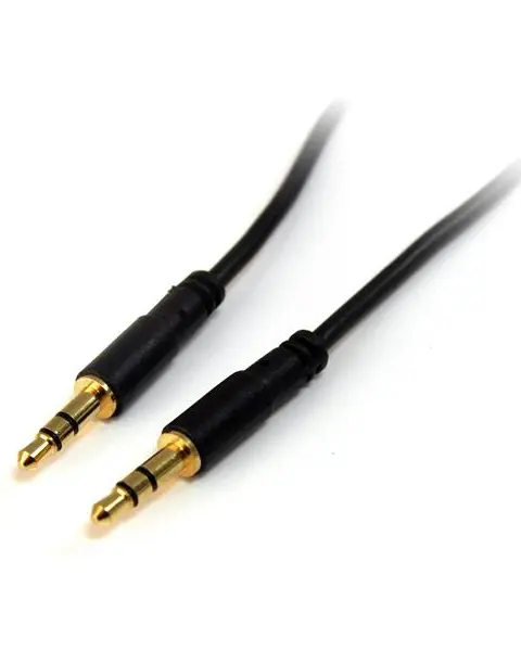 StarTech.com 6 ft Slim 3.5mm Stereo Audio Cable - M/M