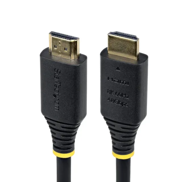 StarTech.com 1m (3ft) Certified Ultra High Speed HDMI Cable, 8K 60Hz/4K 120Hz, HDMI 2.1 Cable with HDR10+ / eARC, 48Gbps, 8K HDMI Cord for Monitor/TV/Display, Flexible TPE Jacket