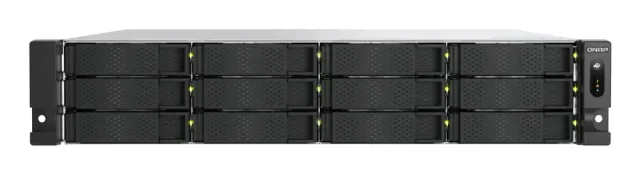 QNAP TS-H1277AXU-RP NAS Rack (2U) AMD Ryzen™ 5 16 GB DDR5 0 TB QuTS hero Black