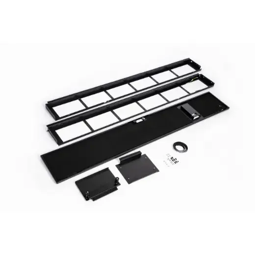 APC Containment Adapter for Uniflair DX InRow Cooling, Front, 42U, Black, 300mm wide