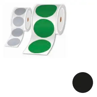 Brother LTZ13025FPEL self-adhesive label Circle Black